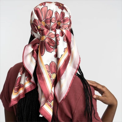 polyester hair scarf polyester hair scarf