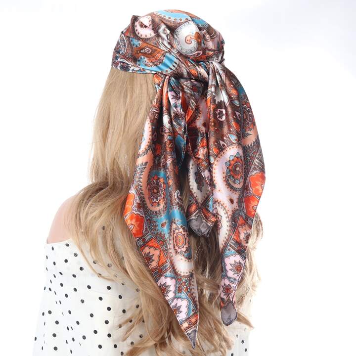 polyester hair scarf
